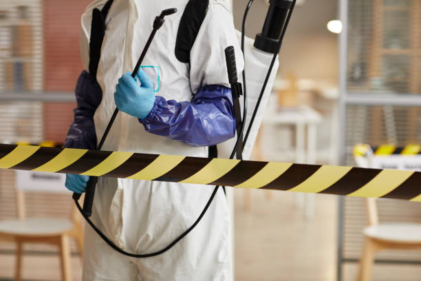 Professional Sewage Cleanup technician working in Lagunitas, CA